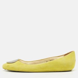 Jimmy Choo Neon Green Suede Wray Ballet Flats Size 41, Flats - Luxury Closet catalog