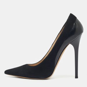 Jimmy Choo Black Suede Romy Pointed Toe Pumps Size 39, Pumps - Luxury Closet catalog