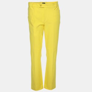 Joseph Yellow Viscose Blend Chino Pants M, Clothing - Luxury Closet catalog