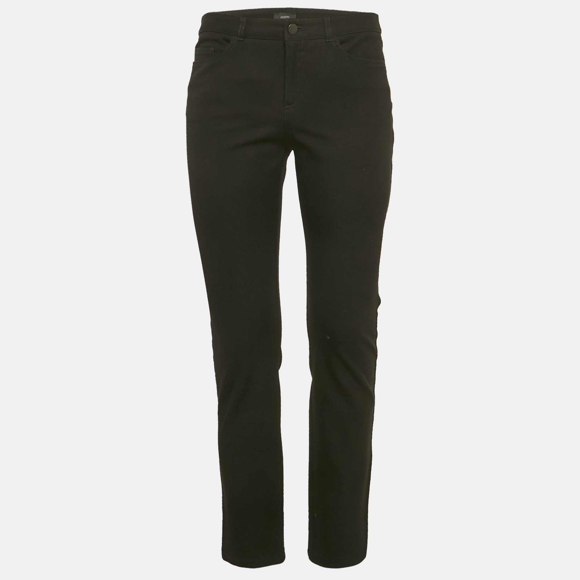 Joseph Black Gabardine Nino Trousers M, Clothing - Luxury Closet catalog