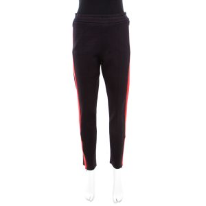 Joseph Black Contrast Side Panel Detail Jug Scuba Jersey Pants M, Clothing - Luxury Closet catalog