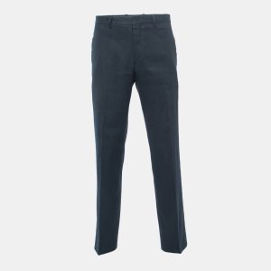 Joseph Navy Blue Linen Blend Trousers 3XL, Clothing - Luxury Closet catalog