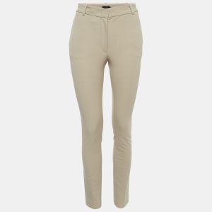 Joseph Beige Gabardine Straight Fit Trousers S, Clothing - Luxury Closet catalog