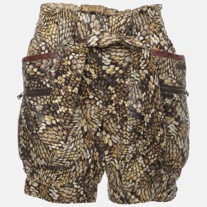Just Cavalli Multicolor Printed Nylon Short S, Shorts - Luxury Closet catalog