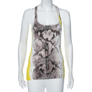 Just Cavalli Multicolor Snake Print Cotton Tank Top S, Shirts & Tops - Luxury Closet catalog
