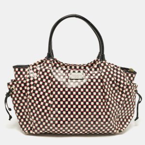 Kate Spade Multicolor Coated Canvas Polka Dots Stevie Tote, Tote Handbags - Luxury Closet catalog