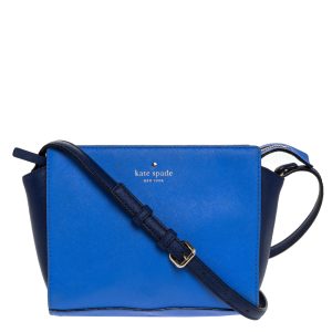 Kate Spade Blue Leather Cedar Street Crossbody Bag, Handbags - Luxury Closet catalog