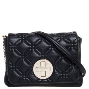 Kate Spade Black Leather Astor Court Naomi Crossbody Bag, Handbags - Luxury Closet catalog