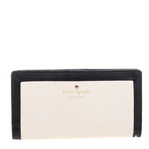 Kate Spade Pink/Black Leather Long Bifold Wallet, Wallets & Money Clips - Luxury Closet catalog