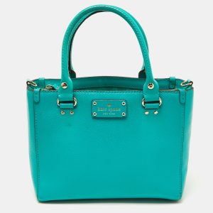Kate Spade Green Leather Tote, Tote Handbags - Luxury Closet catalog