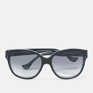 Kenzo Black/Blue Gradient KZ3134 Square Sunglasses, Sunglasses - Luxury Closet catalog