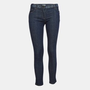 Kenzo Blue Logo Printed Denim Jeans S Waist 30", Jeans - Luxury Closet catalog