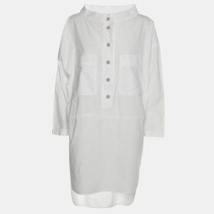 Kenzo White Cotton Long Sleeve Shirt M, Shirts & Tops - Luxury Closet catalog