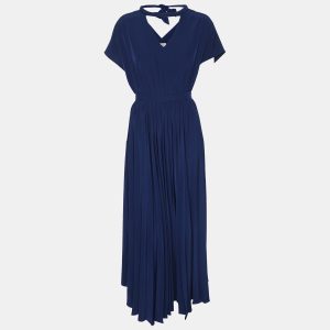 Kenzo Navy Blue Crepe Dress M, Dresses - Luxury Closet catalog