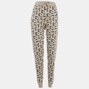 Kenzo Grey Logo Jacquard Knit Jogger Pants M, Clothing - Luxury Closet catalog