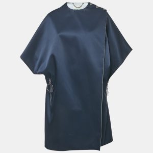 Kenzo Navy Blue Synthetic Crossover Cape Jacket S, Coats & Jackets - Luxury Closet catalog