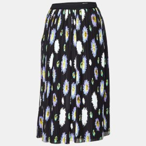 Kenzo Black Floral Printed Crepe Midi Skirt M, Skirts - Luxury Closet catalog