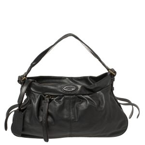 Lancel Black Leather Front Pocket Hobo, Shoulder Bags - Luxury Closet catalog