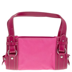 Lancel Pink Canvas And Leather Shoulder Bag, Shoulder Bags - Luxury Closet catalog