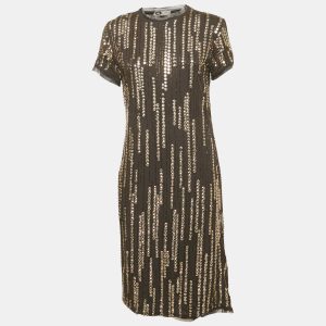 Lanvin Black Sequin Embellished Jersey Short Dress S, Dresses - Luxury Closet catalog