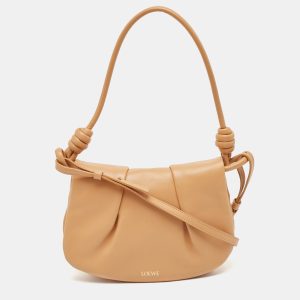 Loewe Beige Leather Paseo Shoulder Bag, Shoulder Bags - Luxury Closet catalog