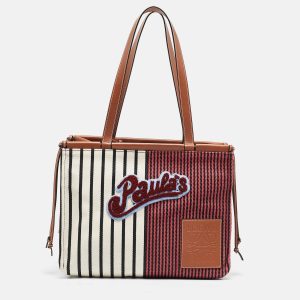 Loewe x Paula's Ibiza Multicolor Stripe Cushion Tote, Tote Handbags - Luxury Closet catalog