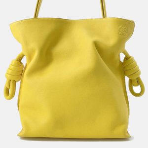 Loewe  Yellow Leather Medium Flamenco Shoulder Bag, Shoulder Bags - Luxury Closet catalog