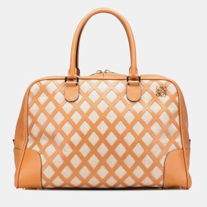 Extra Large Canvas and Cut Out Leather Amazona 75, Luggage Accessories - Luxury Closet catalog