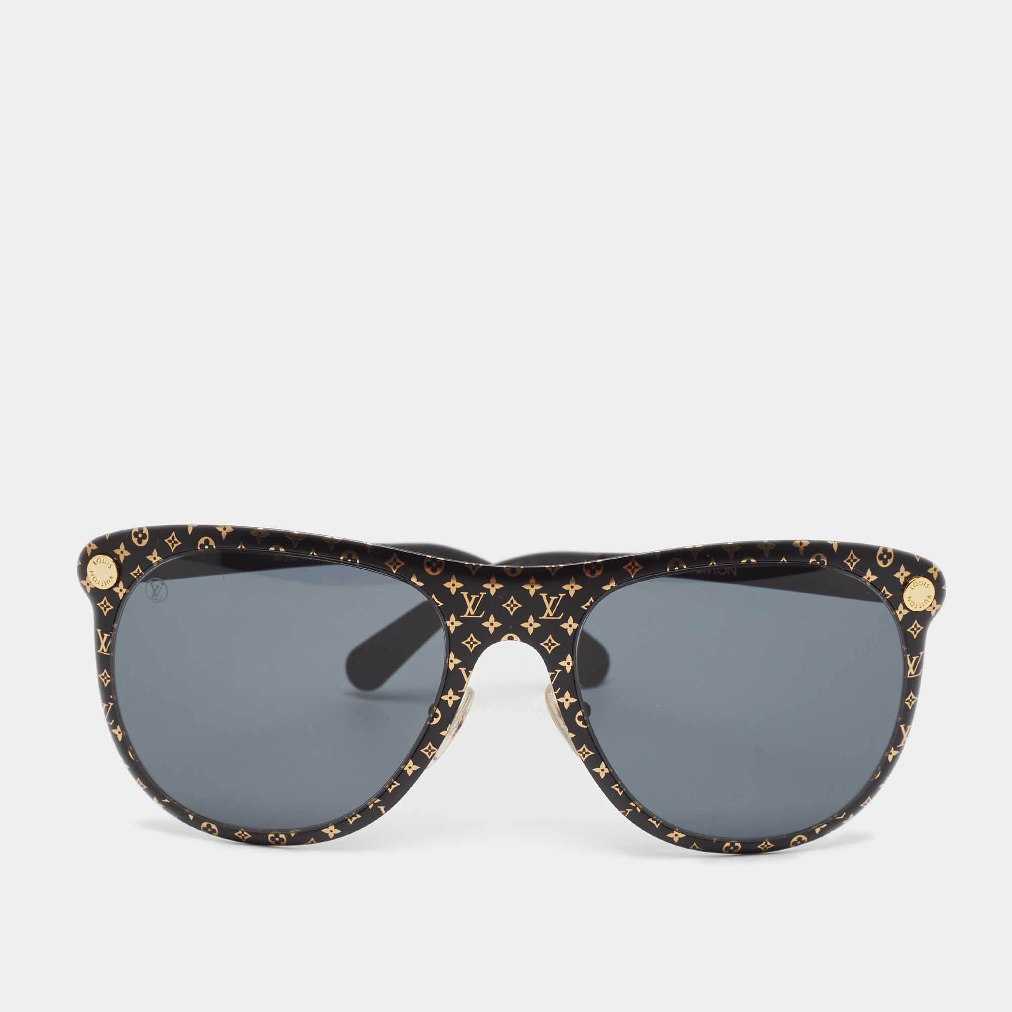 Louis Vuitton Black/Gold Z0966U Monogram Vertigo Sunglasses, Sunglasses - Luxury Closet catalog