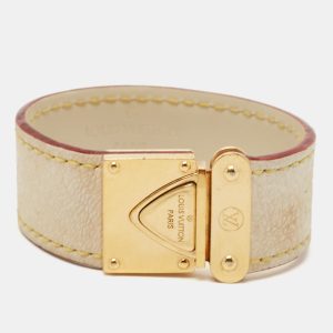 Louis Vuitton Koala Leather Gold Tone Bracelet S, Jewelry - Luxury Closet catalog