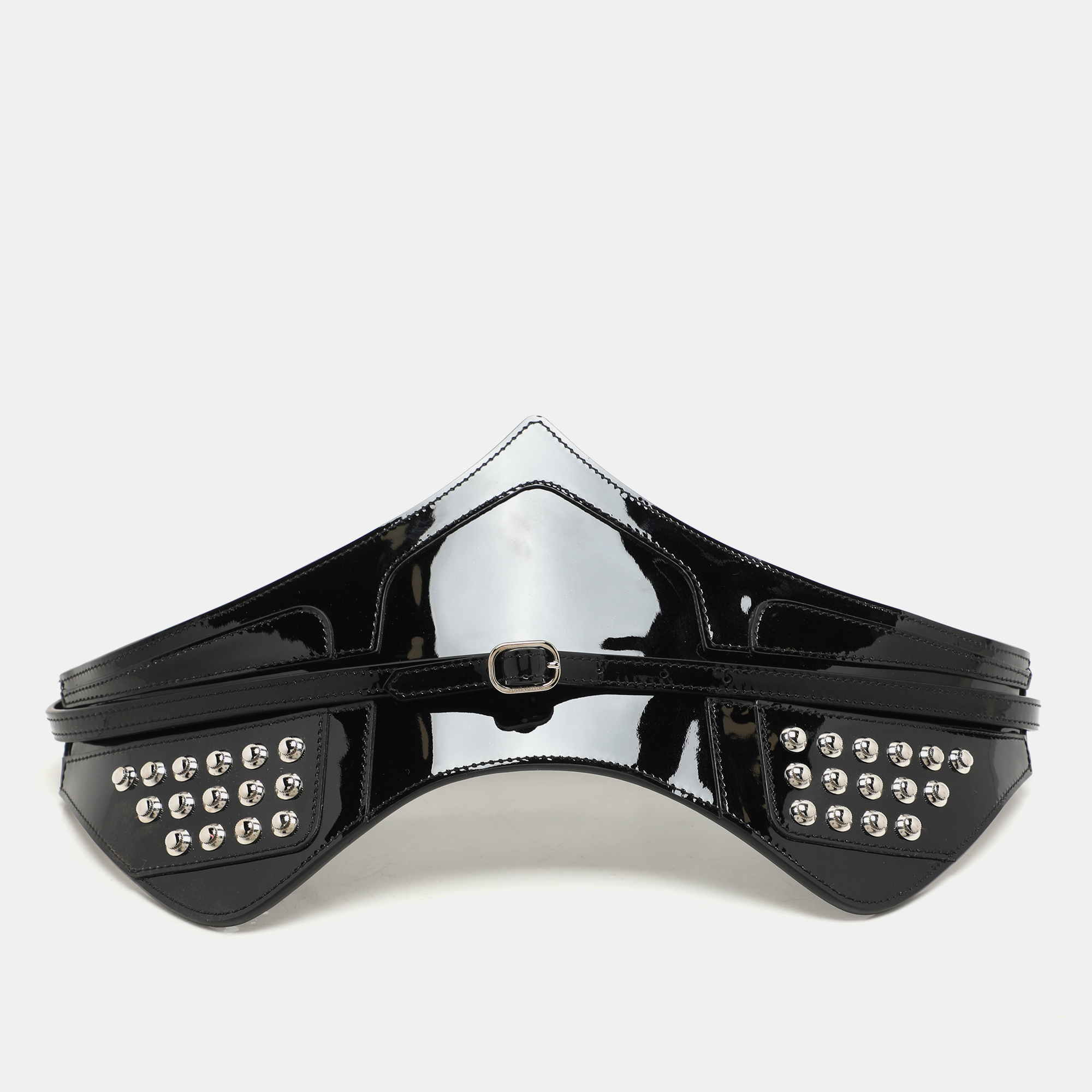 Louis Vuitton Black Vernis Leather Louise Corset Belt 70CM, Belt Buckles - Luxury Closet catalog