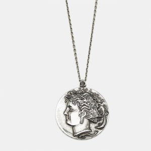 Louis Vuitton  Cameo Silver Tone Long Neckalce, Jewelry - Luxury Closet catalog