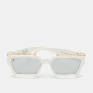 Louis Vuitton White/Black Mirrored Z1166W 1.1 Millionaires Sunglasses, Sunglasses - Luxury Closet catalog