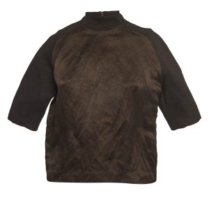 Louis Vuitton Brown Silk and Wool Blend Raglan Sleeves T-shirt S, Shirts & Tops - Luxury Closet catalog