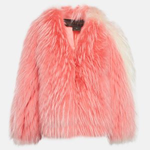 Louis Vuitton Pink Raccoon Fur Crop Jacket M, Coats & Jackets - Luxury Closet catalog