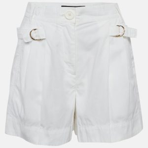 Louis Vuitton White Cotton Buckle Detail Shorts S, Shorts - Luxury Closet catalog