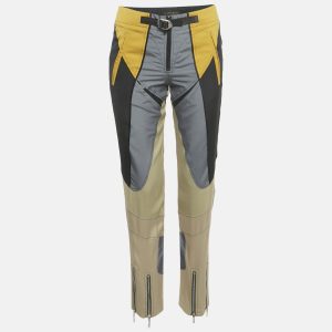 Louis Vuitton Multicolor Silk Blend Paneled Trousers S, Clothing - Luxury Closet catalog