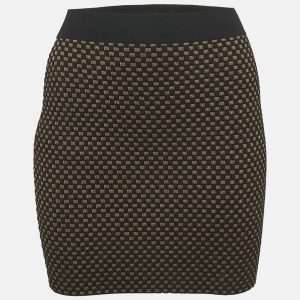 Louis Vuitton Black Check Lurex Knit Mini Skirt XS, Skirts - Luxury Closet catalog