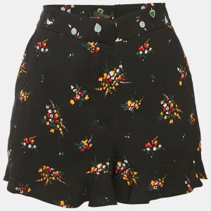 Louis Vuitton Black Printed Crepe Ruffled Shorts M, Shorts - Luxury Closet catalog