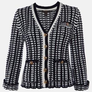 Louis Vuitton Monochrome Wool Knit Button Front Cardigan M, Sweaters & Cardigans - Luxury Closet catalog