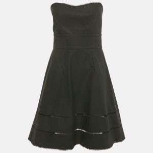 Louis Vuitton Black Cotton Strapless Mini Dress M, Dresses - Luxury Closet catalog