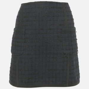 Louis Vuitton Navy Blue Tweed Mini Skirt M, Skirts - Luxury Closet catalog