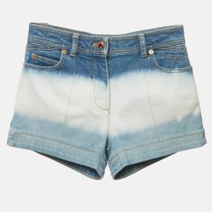 Louis Vuitton Blue Tie Dye Denim Shorts S Waist 26", Shorts - Luxury Closet catalog