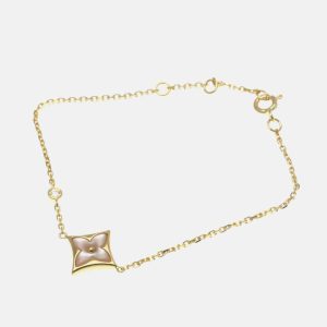 Louis Vuitton Star Blossom Pink Gold 18K Diamond Mother Of Pearl Charm Bracelet, Bracelets - Luxury Closet catalog