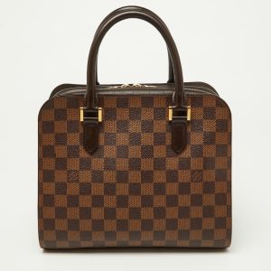 Louis Vuitton Damier Ebene Canvas and Leather Triana Bag, Satchels - Luxury Closet catalog