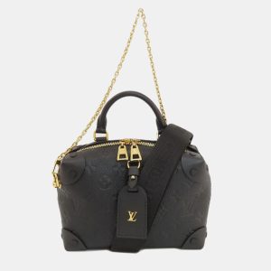 Louis Vuitton Black Monogram Empriente Leather Petite Malle Souple Shoulder Bag, Satchels - Luxury Closet catalog
