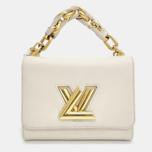 Louis Vuitton Cream Epi Twist PM Shoulder bag, Tote Handbags - Luxury Closet catalog