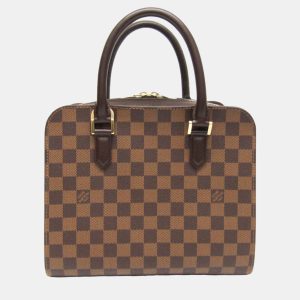 Louis Vuitton Brown Damier Ebene Canvas Triana Satchel, Satchels - Luxury Closet catalog