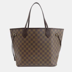 Louis Vuitton Brown Damier Ebene Canvas Neverfull MM Tote Bag, Tote Handbags - Luxury Closet catalog