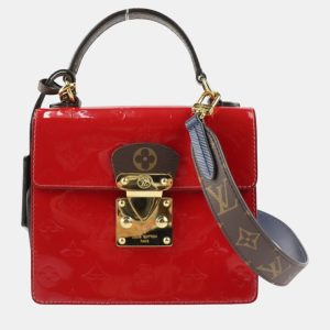 Louis Vuitton Red Monogram Canvas and Epi Leather Satchel Bag, Clutches & Special Occasion Bags - Luxury Closet catalog